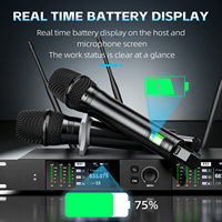 Microphone sans fil dynamique SL-2 pour performance vocale - Portable, réduction de bruit, signal de haute qualité