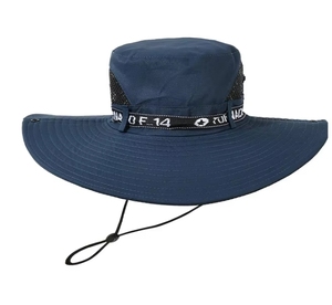 Sombrero de pescador personalizado al por mayor, diseño desgastado de Tweed de terciopelo con cuerda para pescar o salidas informales - Product Image 5