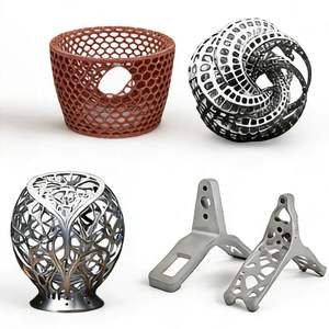 Produits imprimés en 3D en métal SLM personnalisés, service d'impression 3D, alliage d'aluminium, acier inoxydable, laiton, prototypage rapide, pièces métalliques - Product Image 2