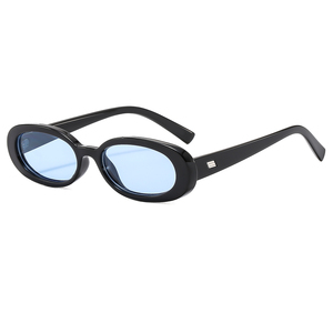 Venta al por mayor Retro <span class=keywords><strong>de</strong></span> moda nuevas gafas <span class=keywords><strong>de</strong></span> sol ovaladas Venta caliente Hombres Mujeres Gafas <span class=keywords><strong>de</strong></span> sol Vintage baratos Gafas <span class=keywords><strong>de</strong></span> sol Gafas - Product Image 5