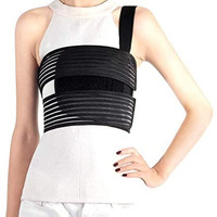 Ceinture de soutien thoracique pour réduire la douleur de la cage thoracique, soutien de compression thoracique pour les blessures, enveloppe thoracique pour les côtes