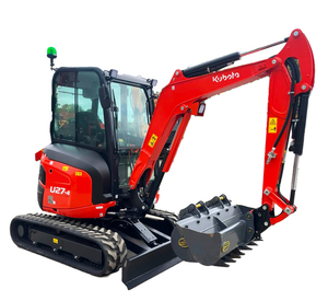 รถขุดขนาดเล็ก Kubota U27-4 Kubota U27 2 ตัน 3 ตัน รถขุดตีนตะขาบ เครื่องขุดดิน เครื่องยนต์ดีเซลประสิทธิภาพสูง ระบบไฮดรอลิกที่เชื่อถือได้ - Product Image 1