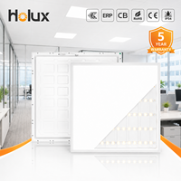 Garansi 5 Tahun 22W hingga 60W 3000K hingga 6500K hingga 180 lm Per W UGR19 IP54 60x60 62x62 30x120 60x120 Lampu Panel LED Slim Backlit