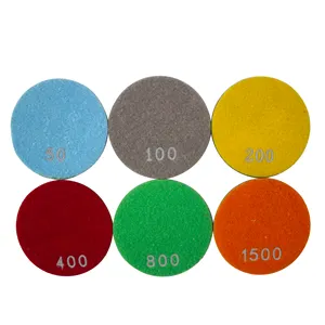 200 Grit 3 Inch resin abrasive disc Polishing Pads
