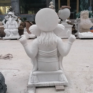 Statues de Bouddha de petites dimensions <span class=keywords><strong>en</strong></span> marbre sculptées à la main, représentant des divinités indiennes, <span class=keywords><strong>statue</strong></span> de Ganesh <span class=keywords><strong>en</strong></span> <span class=keywords><strong>pierre</strong></span>, statues de dieux hindous Ganesh - Product Image 4