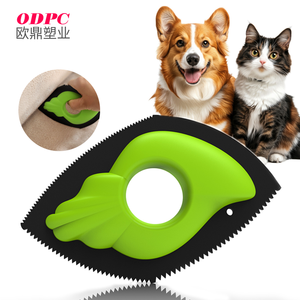 Strumento per la pulizia di pellicce e lanugine portatile e sicuro in <span class=keywords><strong>Silicone</strong></span> morbido spazzola per rimozione peli di gatto per cani gatti per uso domestico - Product Image 1