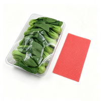 Tampons absorbants jetables pour fruits, feuilles absorbantes de qualité alimentaire pour l'emballage de la chaîne du froid des myrtilles, concombres et légumes frais