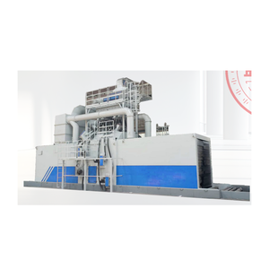 Máquina de granallado de tipo pasante con marco giratorio grande para limpieza y pulido de granalla de acero - Product Image 3