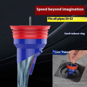 Filtro de desagüe de cocina anticolmación, tapón de fregadero, trampa de desagüe, desodorante para alcantarilla, filtro de desagüe de suelo a prueba de olores, filtros para desagües de ducha - Product Image 4