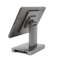 Tablet Android Layar Sentuh 2K FHD 11,97 Inci Bersertifikasi EMV L1 dengan Terminal POS NFC Depan dan Dudukan Putar, Tablet POS Tap to Pay