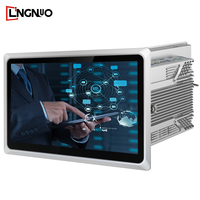 Panel PC Industrial de 12.1 Pulgadas con Pantalla Táctil Resistiva, Sin Ventilador, Totalmente Cerrado, Control de Carriles de Carretera, SSD M.2 NVME, Puerto LAN Dual HD