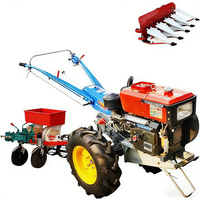 Mini Tractor Agrícola Manual de Alta Calidad de 15/18/20 HP para Arar y Cultivar con Implementos Agrícolas
