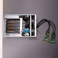 Carte mère serveur GPU de qualité supérieure PEX88096 4GPU PCIe 4.0 à faible consommation d'énergie, station d'extension interne