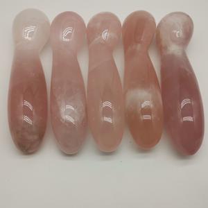 Varinha de Cristal de Quartzo Rosa Natural, Massageador de Ovo Yoni Artesanal para Cura Reiki, Bem-Estar Feminino, Presentes Espirituais - Product Image 5