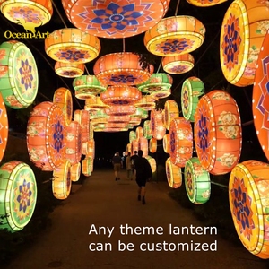 Linternas personalizadas Festival de luz al aire libre Festival de la linterna del medio otoño Escultura de linterna grande - Product Image 4