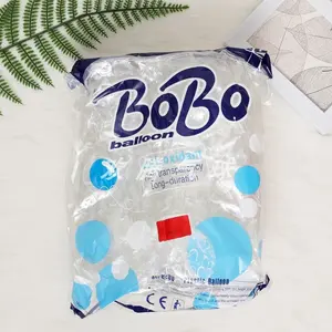 批发气球Bobo 10/18/24/36可伸缩透明透明圆形Bobo塑料泡泡气球派对装饰