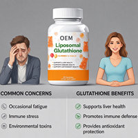 Gummies de Glutathion Liposomal OEM, 60 unités, pour enfants de 2 ans et plus, complément alimentaire