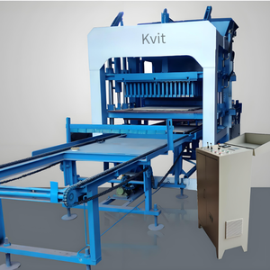 Hochwertige Automatische <span class=keywords><strong>Qt4</strong></span> Hohlblockmaschine für Zement und Beton 4-24 Ziegelproduktion Inklusive Form und Vibration - Product Image 2