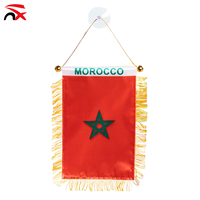 Ensemble cadeau souvenir marocain 2026, produits pour les fans de football, drapeaux du Maroc, drapeaux de soutien pour les matchs sportifs, drapeau à main, chapeau bob