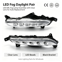 OEM 1118045361 Phare antibrouillard avant ambre DRL pour voiture SUV Geely Vision X3 2019 Vente en gros Usine