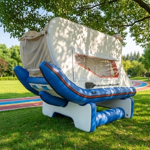 Yate Inflable Portátil de Lujo, Barco Inflable de Turismo, Catamarán, Barco de Fiesta, Infla Yate para Reuniones de Familiares y Amigos - Product Image 1