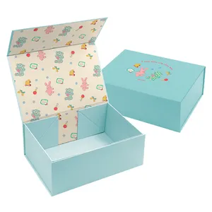 Роскошные подарочные коробки с магнитной крышкой, элегантная подарочная коробка для подружки невесты, набор белых свечей, упаковка подарочной коробки на заказ