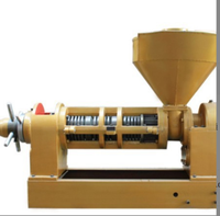 304 RVS voedselveilige koud-warm persen oliepersmachine voor pinda's, sojabonen en zaadolie, semi-automatisch, hoge productiviteit
