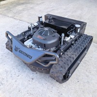 Tondeuse robotisée à chenilles homologuée CE, moteur LONCIN Briggs & Stratton, fonctionnement à distance pour le désherbage