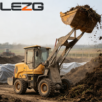 Chargeuse sur pneus tout-terrain diesel de 3 tonnes, 4x4, hydraulique, pour mines, avec un ensemble complet d'accessoires de soutien, capacité de charge élevée