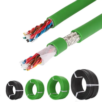 Kabel Daya Motor Servo 5 Core UVW Kabel Motor Servo AC Kabel Encoder Servo Leadshine