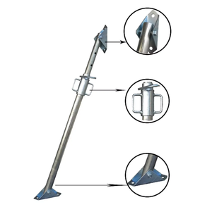 Étais de construction en acier robustes pour béton, étais réglables à pousser et tirer pour échafaudages - Product Image 1