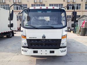 Camión de Carga de Plataforma Plana Reacondicionado SINOTRUK HOWO 4x2 RHD, 130HP, 10-13T, Suspensión de Ballestas, Diésel Usado, África - Product Image 3