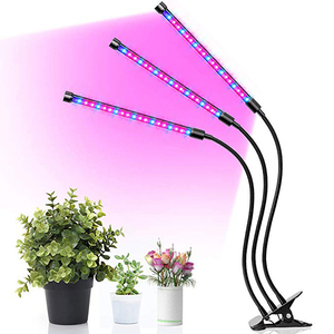 <span class=keywords><strong>Lampe</strong></span> <span class=keywords><strong>Led</strong></span> <span class=keywords><strong>horticole</strong></span> de <span class=keywords><strong>croissance</strong></span>, 30W, 3 têtes, avec pince, éclairage pour bureau/chambre de culture, fleurs - Product Image 5