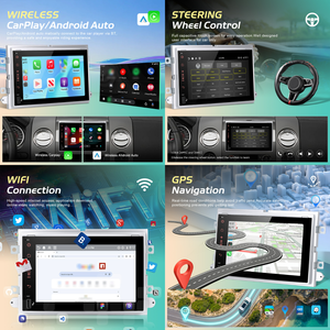 Radio para Auto Podofo de 7 Pulgadas para Ford Focus F150 Focus Montego Explorer, Carplay, Android Auto, 2+32G, GPS, WIFI, Soporte Técnico - Product Image 2