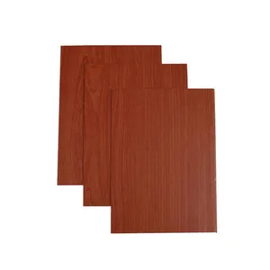 Composite Fireproof Wooden Finish ACP 3mm 4mm Aluminium Composite Panels For Modern Exterior Wall Cladding Building