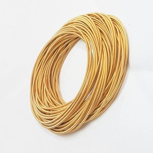 Vente <span class=keywords><strong>de</strong></span> la fête des mères-Bracelets <span class=keywords><strong>de</strong></span> <span class=keywords><strong>guitare</strong></span> en or, Bracelets à ressort en acier inoxydable, ensemble <span class=keywords><strong>de</strong></span> Bracelets en or - Product Image 5
