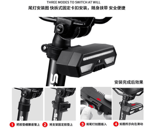 Localizzatore GPS 4G per Bicicletta con Controllo Remoto Wireless, Luci di Avvertimento Freni GPRS, App Android per 1 Anno Dashboard - Product Image 2