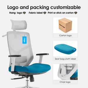 <span class=keywords><strong>Silla</strong></span> Ejecutiva Moderna de Respaldo Alto con Soporte <span class=keywords><strong>Lumbar</strong></span> 2D, <span class=keywords><strong>Silla</strong></span> Ergonómica de Oficina con Malla, Sillas de Oficina - Product Image 3