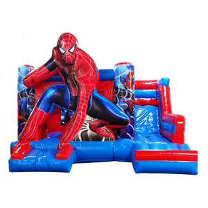 Tobogán Inflable Comercial Combinado con Trampolín Superman, <span class=keywords><strong>Castillo</strong></span> Inflable para Perros Apto para Niños con Soplador, PVC de 0.5mm - Product Image 6
