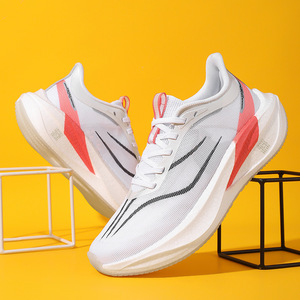 Chaussures de course professionnelles pour hommes, légères, respirantes, absorbant les chocs, avec plaque en carbone, <span class=keywords><strong>test</strong></span>ées physiquement, printemps-été - Product Image 4