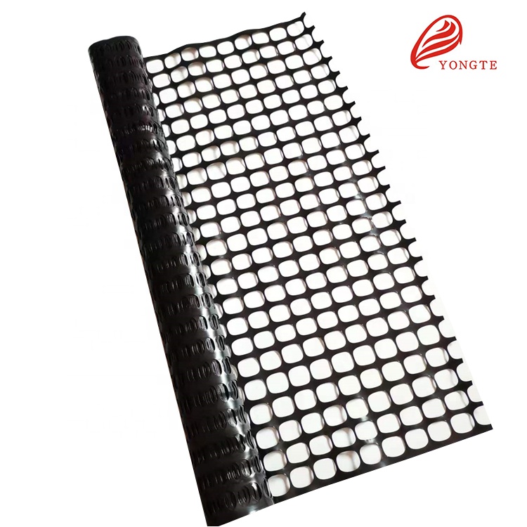 4 'x100' PE черная садовая ограда, пластиковая защитная сетка от мелких животных, кроликов