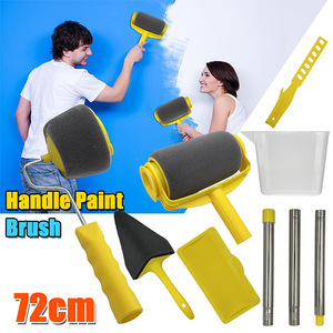 <b>Paint</b> Roller Foam 6.1 Inch Yellow Cageless Frame Diy Paintbrush - Product Image 3