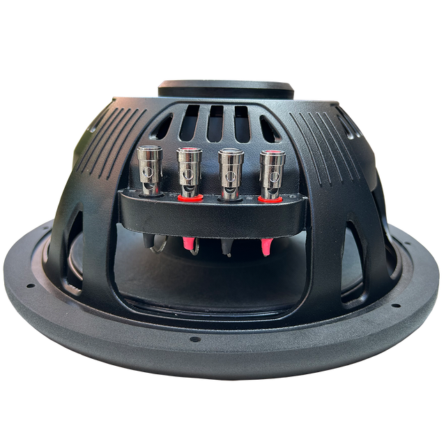 Dual Voice Coil 10/12 Inch Slim Shallow Mount Car Audio Subwoofer 500W RMS