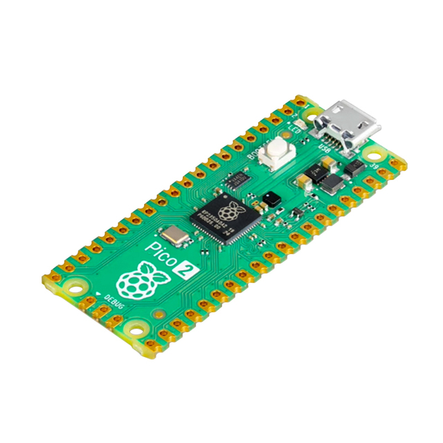 Original Raspberry Pi Pico 2 Development Board RP2350 Microcontroller Dual Arm Cortex-M33 Dual Hazard3 RISC-V Processor 150MHz