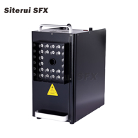 Machine à fumée SITERUI Sfx 1500W 24x3W LED, jet de fumée lourd, vertical, DMX, télécommande, scène, DJ, discothèque, mariage, fête