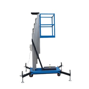 Piattaforma di Sollevamento Elettrica Monoposto 6M 8M 10M, Elevatore Personale, Ponteggio Elettrico - Prezzo di Fabbrica - Product Image 5