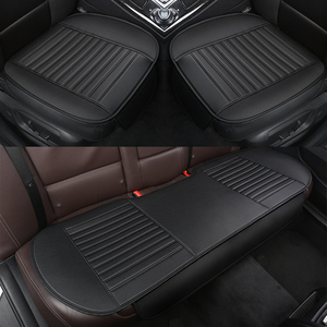 Quattro stagioni materiale in pelle Amazon Cross-Border tre pezzi Set completo cuscino sedile auto con basso MOQ - Product Image 2