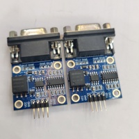Módulo convertidor de señal RS232 a TTL de 3.3V con aislamiento de potencia, puertos serie RS232, conectores macho o hembra