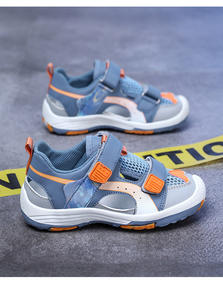 <span class=keywords><strong>Sandales</strong></span> d'été pour enfants respirant maille boucle fermeture caoutchouc anti-dérapant semelle souple chaussures de plage garçons Sport Style mode <span class=keywords><strong>sandales</strong></span> - Product Image 6