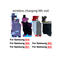 Module de puce de bobine de charge sans fil NFC à succès pour Samsung S10 Plus S20 S21 S22 S23 Ultra, câble flexible NFC de charge sans fil